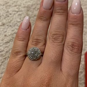 Swarovski Crystal Ring Size 6